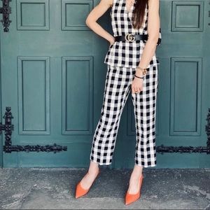 Zara Orange Pointed Toe Heels Size 38/7.5